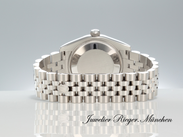 Bild 6 der Galerie: Rolex Datejust 31 mm Medium 178274 2012 Stahl Weissgold 750 Diamanten Automatik Gold