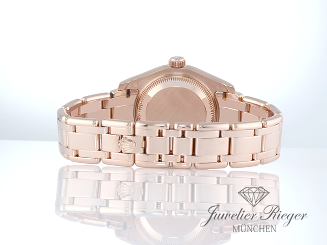 Bild 6 der Galerie: Rolex Pearlmaster 29 Rosegold 750 80315 2018 Diamanten Automatik Lady Gold