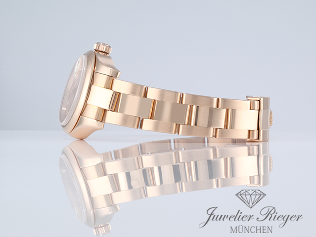 Bild 5 der Galerie: Rolex Lady Datejust 179165 2005 LC100 Rosegold 750 Diamanten Automatik Damen Gold