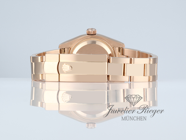 Bild 6 der Galerie: Rolex Lady Datejust 179165 2005 LC100 Rosegold 750 Diamanten Automatik Damen Gold