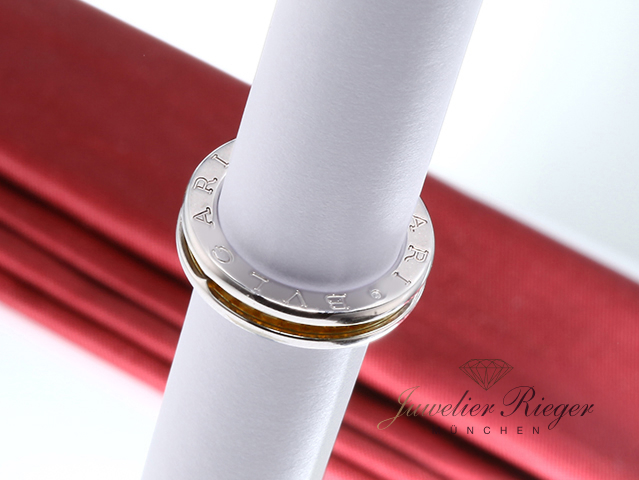 Bild 5 der Galerie: Bulgari B Zero 1 Ring 1-Band Weissgold 750 Citrin Größe 50 Gold