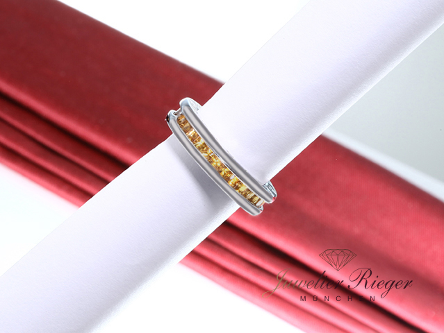 Bild 4 der Galerie: Bulgari B Zero 1 Ring 1-Band Weissgold 750 Citrin Größe 50 Gold