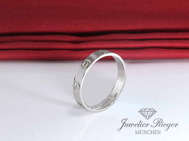 Bild 2 der Galerie: CARTIER RING LOVE Kleines Modell PLATIN 950 GRößE 56 PLATINUM