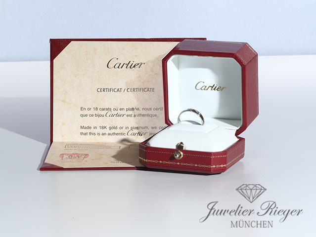 Bild 4 der Galerie: CARTIER RING LOVE Kleines Modell PLATIN 950 GRößE 56 PLATINUM