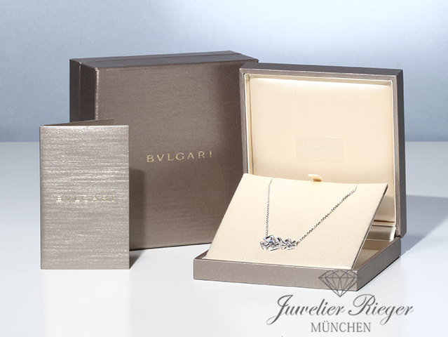 Bild 5 der Galerie: Bulgari Collier Fiorever Weissgold 750 Diamanten 2024 354489 Kette Gold