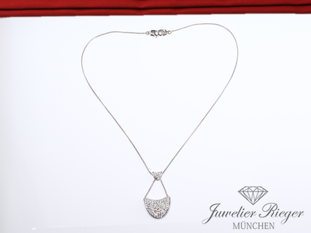 Bild 4 der Galerie: Damiani Collier Diamanten ca. 1,4 ct. Brillanten Weissgold 750 Kette Gold