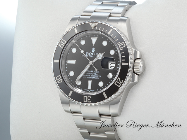 Bild 2 der Galerie: Rolex Submariner Date 40 mm 116610LN 2012 LC100 Edelstahl Automatik