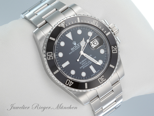 Bild 3 der Galerie: Rolex Submariner Date 40 mm 116610LN 2012 LC100 Edelstahl Automatik