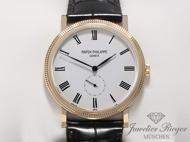 Image 1 of gallery: Patek Philippe Calatrava 5119J-001 2014 Gelbgold 750 Handaufzug Gold