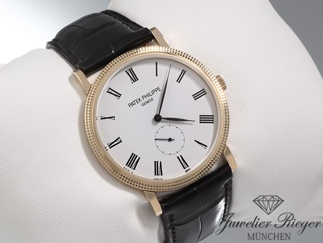 Image 3 of gallery: Patek Philippe Calatrava 5119J-001 2014 Gelbgold 750 Handaufzug Gold