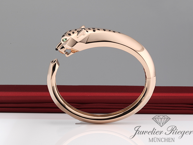 Bild 3 der Galerie: Cartier Armreif Panthere de Cartier Rosegold 750 Größe 18 2017 Gold Bangle