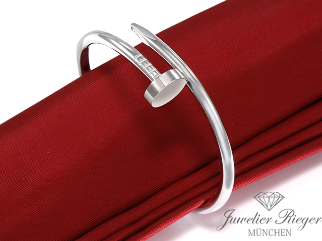 Bild 1 der Galerie: Cartier Armreif Juste un Clou Weissgold 750 Größe 15 Gold B6048317