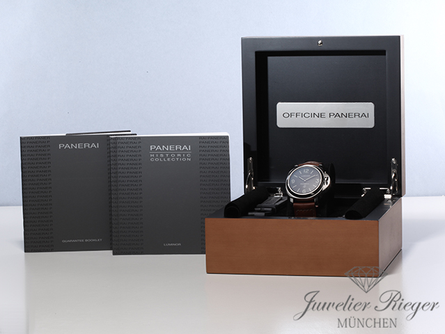 Bild 6 der Galerie: Panerai Luminor Marina Base Logo 44 mm PAM00000 2012 Edelstahl Handaufzug