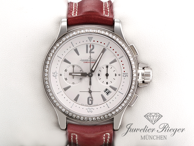 Bild 1 der Galerie: Jaeger Le Coultre Master Compressor Chronograph 148.8.31 Diamanten Edelstahl