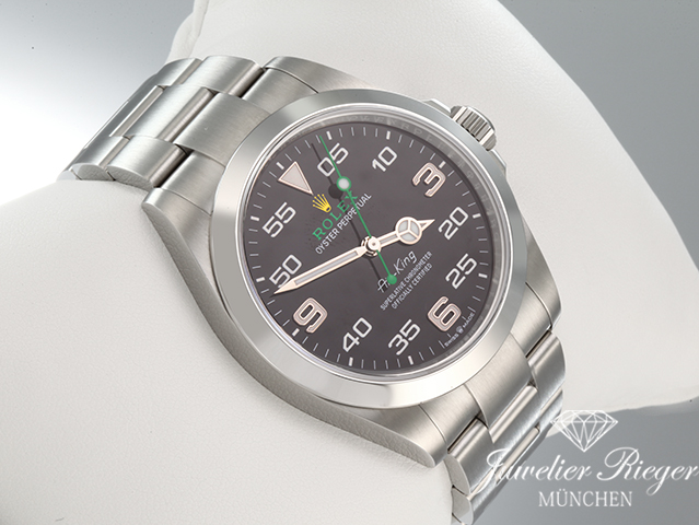 Bild 2 der Galerie: Ungetragen Rolex Airking 40 mm 126900 2022 Edelstahl Automatik Stahl Herrenuhr