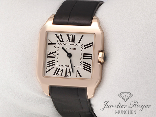 Bild 2 der Galerie: Cartier Santos Dumont Kleines Modell Rosegold 750 W2009251 Gold
