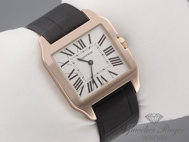 Bild 3 der Galerie: Cartier Santos Dumont Kleines Modell Rosegold 750 W2009251 Gold