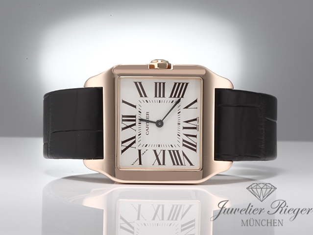 Bild 4 der Galerie: Cartier Santos Dumont Kleines Modell Rosegold 750 W2009251 Gold