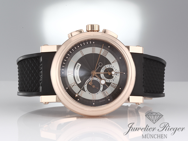 Bild 4 der Galerie: Breguet Marine Chronograph 5827 2021 Rosegold 750 Automatik Gold