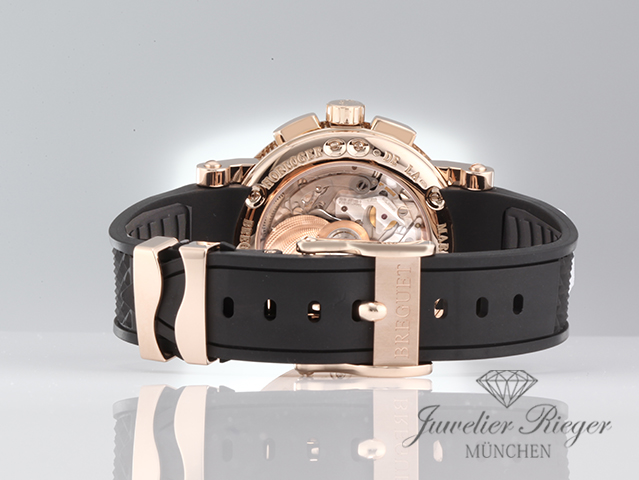 Bild 6 der Galerie: Breguet Marine Chronograph 5827 2021 Rosegold 750 Automatik Gold