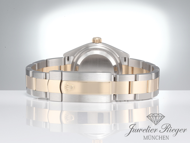 Bild 6 der Galerie: Rolex Lady Datejust 28 mm 279173 Edelstahl Gelbgold 750 Diamanten Automatik Gold