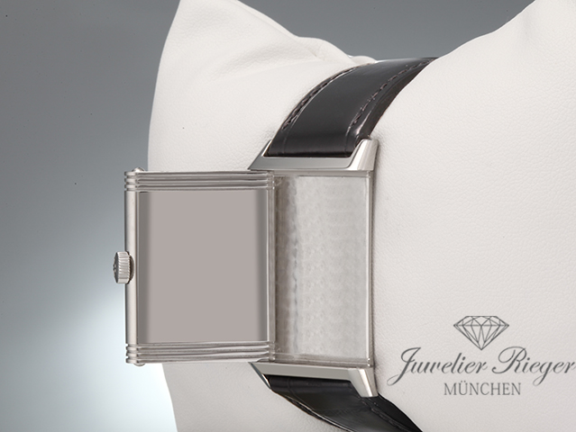 Bild 4 der Galerie: Jaeger Le Coultre Grande Reverso Lady Ultra Thin 268.8.86 Edelstahl Diamanten