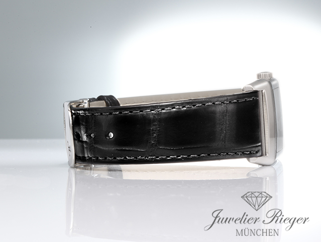 Bild 7 der Galerie: Jaeger Le Coultre Grande Reverso Lady Ultra Thin 268.8.86 Edelstahl Diamanten