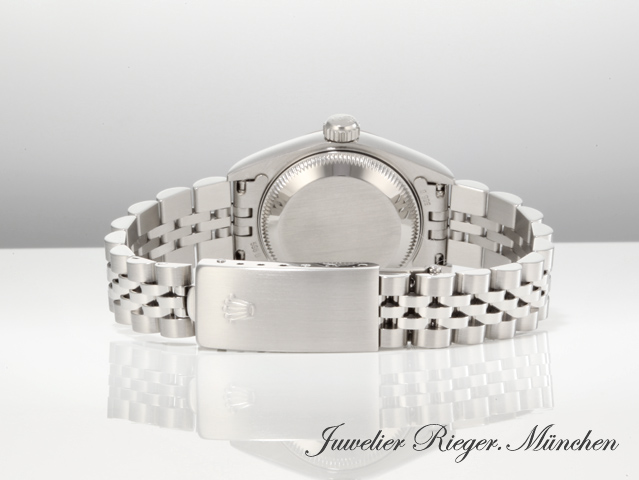 Image 6 of gallery: Rolex Lady Datejust Stahl Weissgold 750 2000 Automatik Gold Damen
