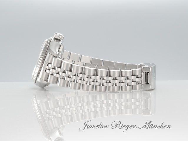 Image 5 of gallery: Rolex Lady Datejust Stahl Weissgold 750 2000 Automatik Gold Damen