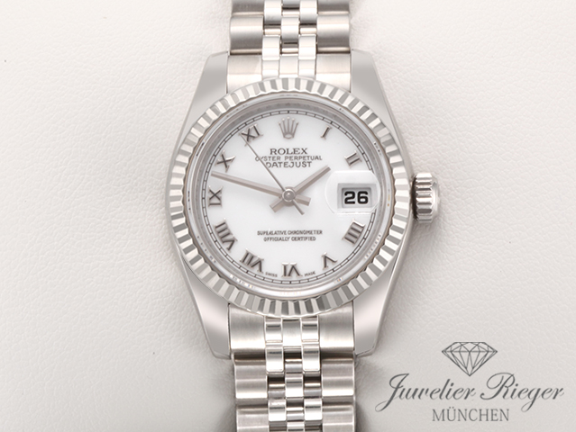 Bild 1 der Galerie: Rolex Lady Datejust Stahl Weissgold 750 179174 2008 Automatik Gold