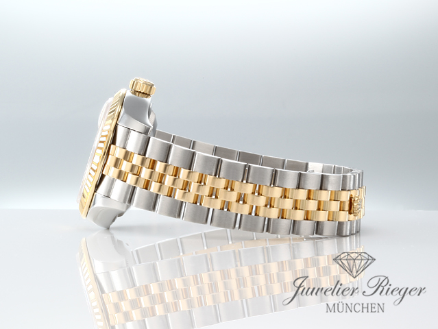 Image 5 of gallery: Rolex Lady Datejust 28 mm 279173 Edelstahl Gelbgold 750 Diamanten Automatik Gold