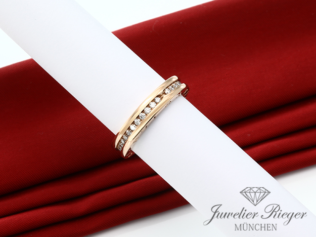 Bild 2 der Galerie: Bvlgari Ring B.Zero 1 Rosegold 750 Diamanten Gr 50 342890 Bulgari Damen