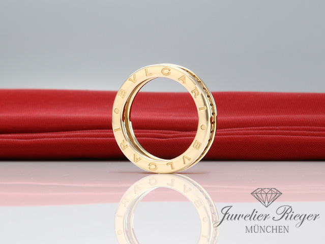 Bild 2 der Galerie: Bvlgari Ring B.Zero 1 Gelbgold 750 Diamanten Brillanten Gr 50 Bulgari Damen
