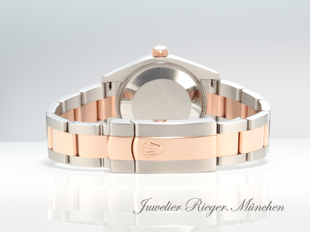 Bild 6 der Galerie: Rolex Datejust 31 mm 178271 2015 Stahl Rosegold 750 Diamanten Automatik Gold