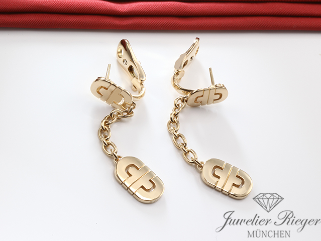 Bild 3 der Galerie: Bulgari Ohrringe Parentesi Gelbgold 750 Gold Ohrhänger Schmuck Bvlgari