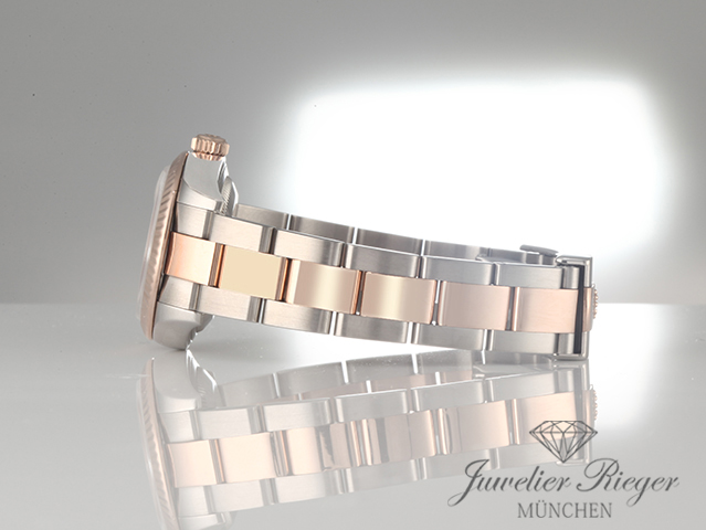 Bild 5 der Galerie: Rolex Lady Datejust 28 mm 279171 Edelstahl Rosegold 750 Diamanten Automatik Gold