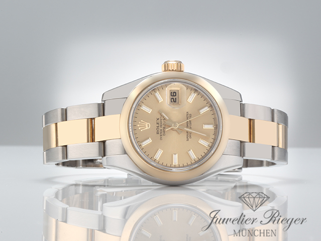 Bild 4 der Galerie: Rolex Lady Datejust 179163 Edelstahl Gelbgold 750 Automatik Stahl Gold Damen