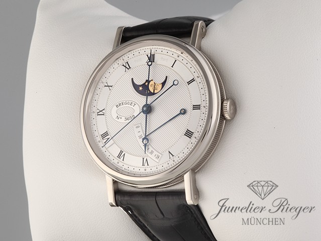 Bild 2 der Galerie: Breguet Classique 7787 Mondphase 39 mm 2013 Weissgold 750 Automatik Gold