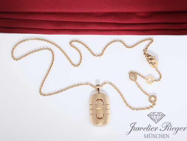 Bild 3 der Galerie: Bvlgari Collier Parentesi Gelbgold 750 Länge: ca. 44 cm Gold Bulgari