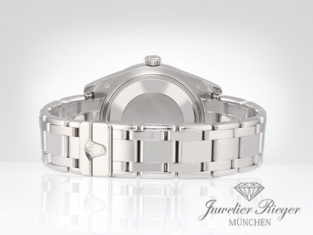 Bild 6 der Galerie: Rolex Pearlmaster 34 81319 2011 Weissgold 750 Perlmutt Diamanten Automatik