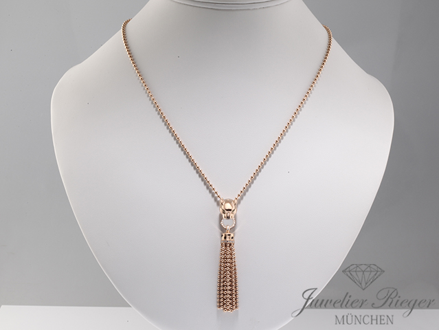 Bild 2 der Galerie: Cartier Collier Panthere de Cartier Sautoir Rosegold 750 Diamanten 2023 N7424239