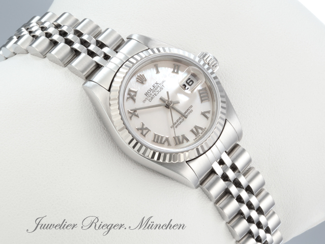 Bild 3 der Galerie: Rolex Lady Datejust Edelstahl Weissgold 750 2005 Perlmutt Automatik Stahl Gold