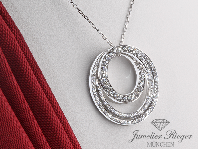 Bild 3 der Galerie: Cartier Collier Etincelle Diamanten Brillanten Weissgold 750 N3108600 2014 Gold