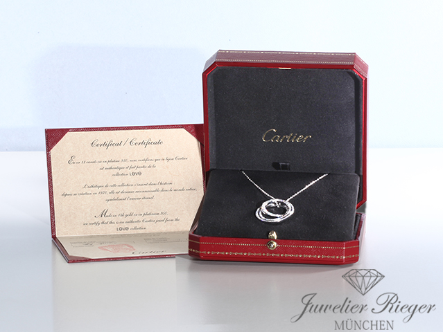 Bild 6 der Galerie: Cartier Collier Etincelle Diamanten Brillanten Weissgold 750 N3108600 2014 Gold