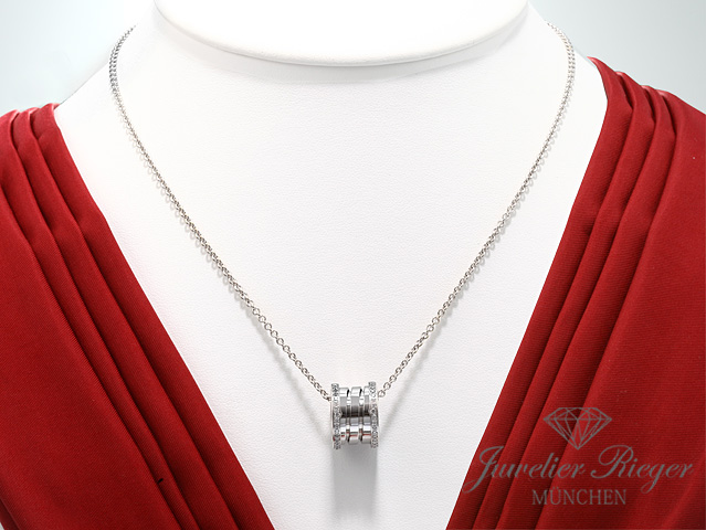 Bild 3 der Galerie: Bulgari Collier B-Zero 1 Weissgold 750 Diamanten Brillanten 350054 2016 Gold