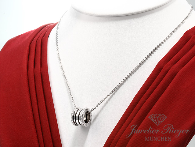 Bild 4 der Galerie: Bulgari Collier B-Zero 1 Weissgold 750 Diamanten Brillanten 350054 2016 Gold