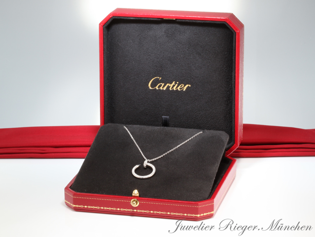 Image 6 of gallery: Cartier Collier Juste un Clou Weissgold 750 2016 Diamanten Brillanten Gold Kette