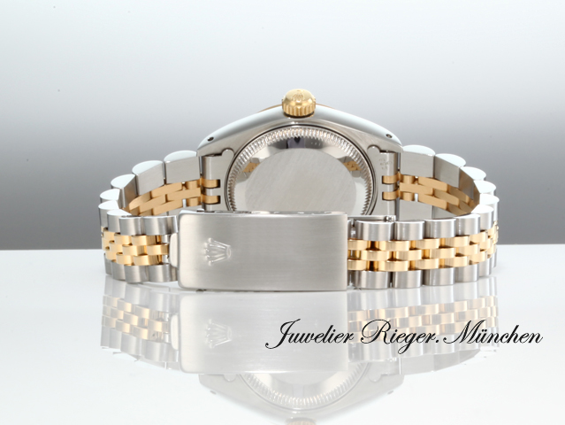 Bild 6 der Galerie: Rolex Lady Datejust Edelstahl Gelbgold 750 Diamanten Automatik Gold Stahl