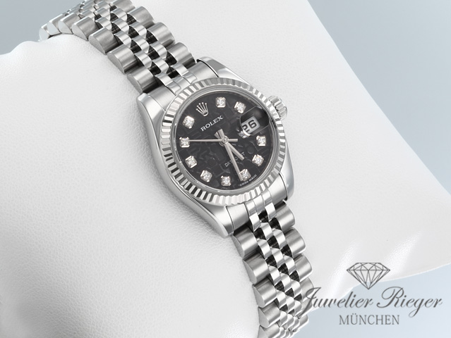Bild 3 der Galerie: Rolex Lady Datejust 179174 Edelstahl Weissgold 750 Diamanten Automatik Gold