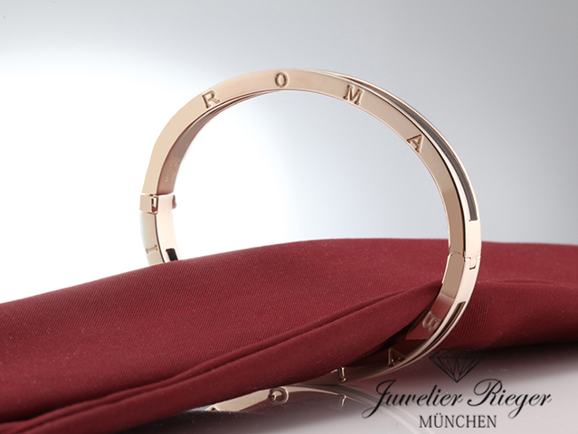 Bild 3 der Galerie: Bulgari Armreif B-Zero 1 Gr S Rosegold 750 braunes Cermet Bvlgari Gold
